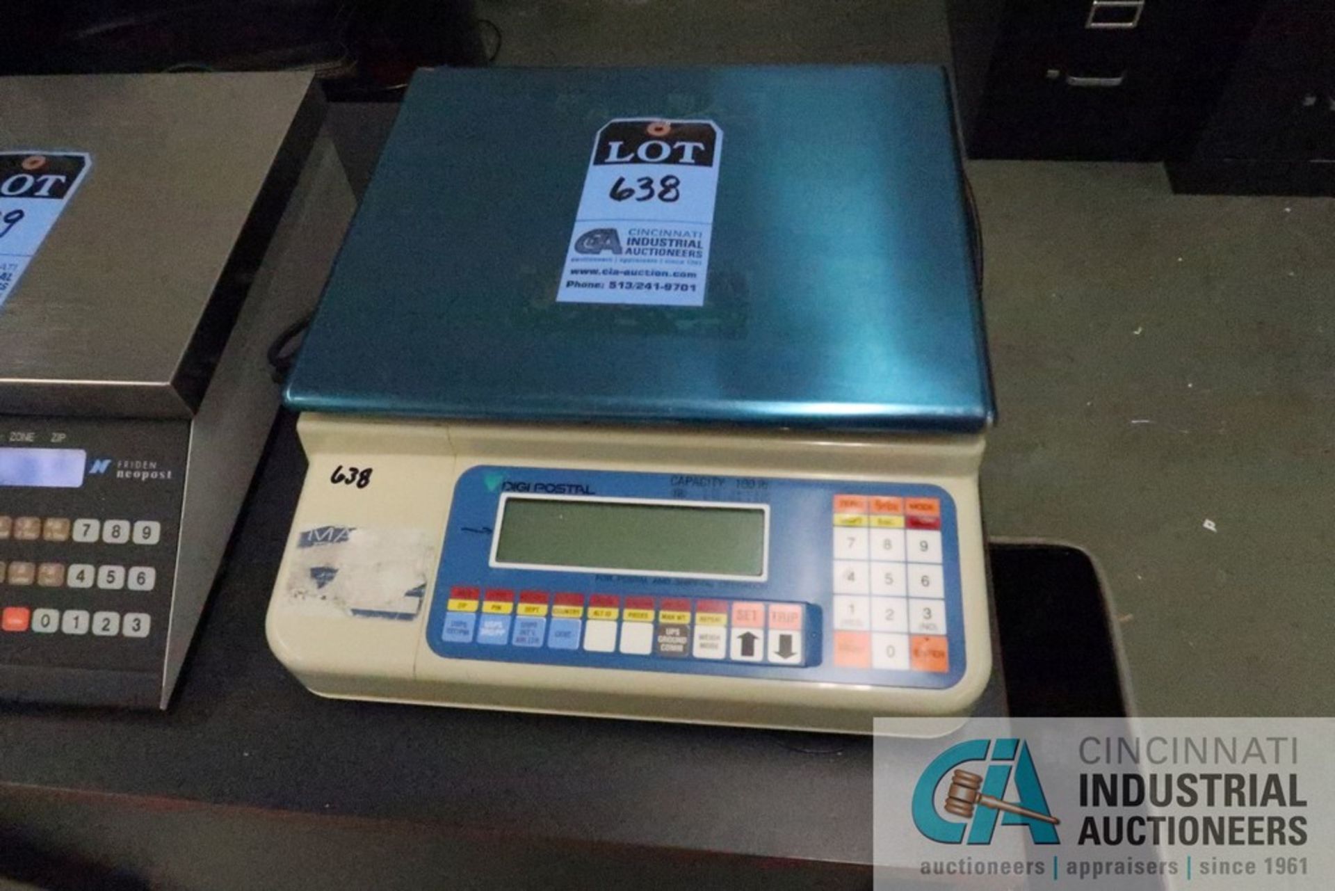 100 LB. CAP DIGI POSTAL DIGITAL SCALE