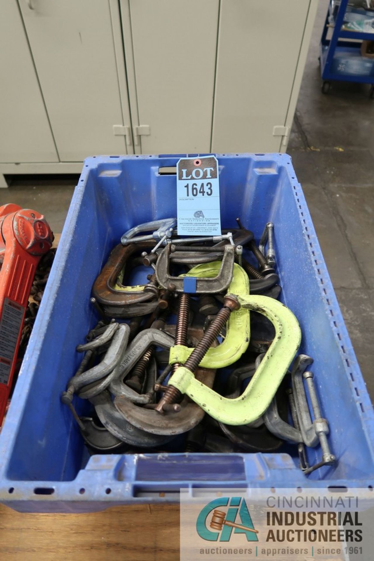 (LOT) MISCELLANEOUS C-CLAMPS