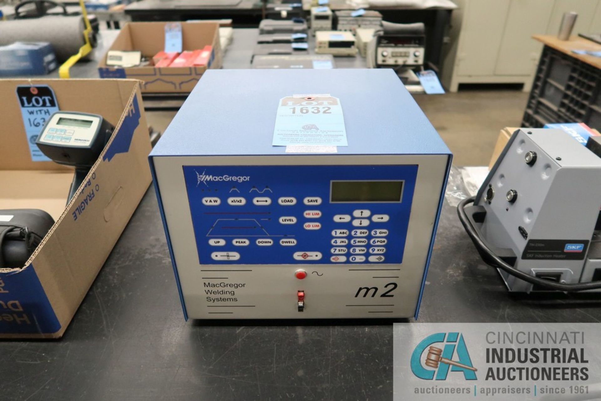 MACGREGOR MODEL M2-20-3 DIGITAL READ-OUT WELDING CONTROL SYSTEM S/N M821901, 280-480 INPUT VOLTS