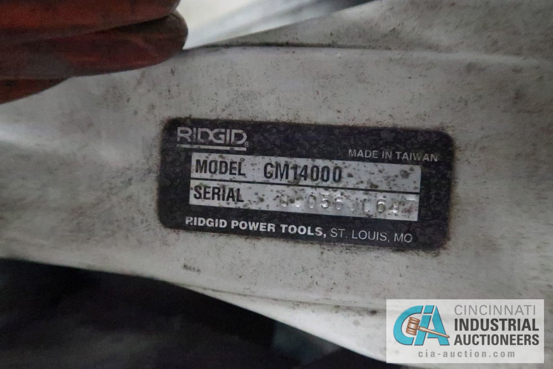 14" RIGID GM1400 ABRASIVE SAW - Image 2 of 2