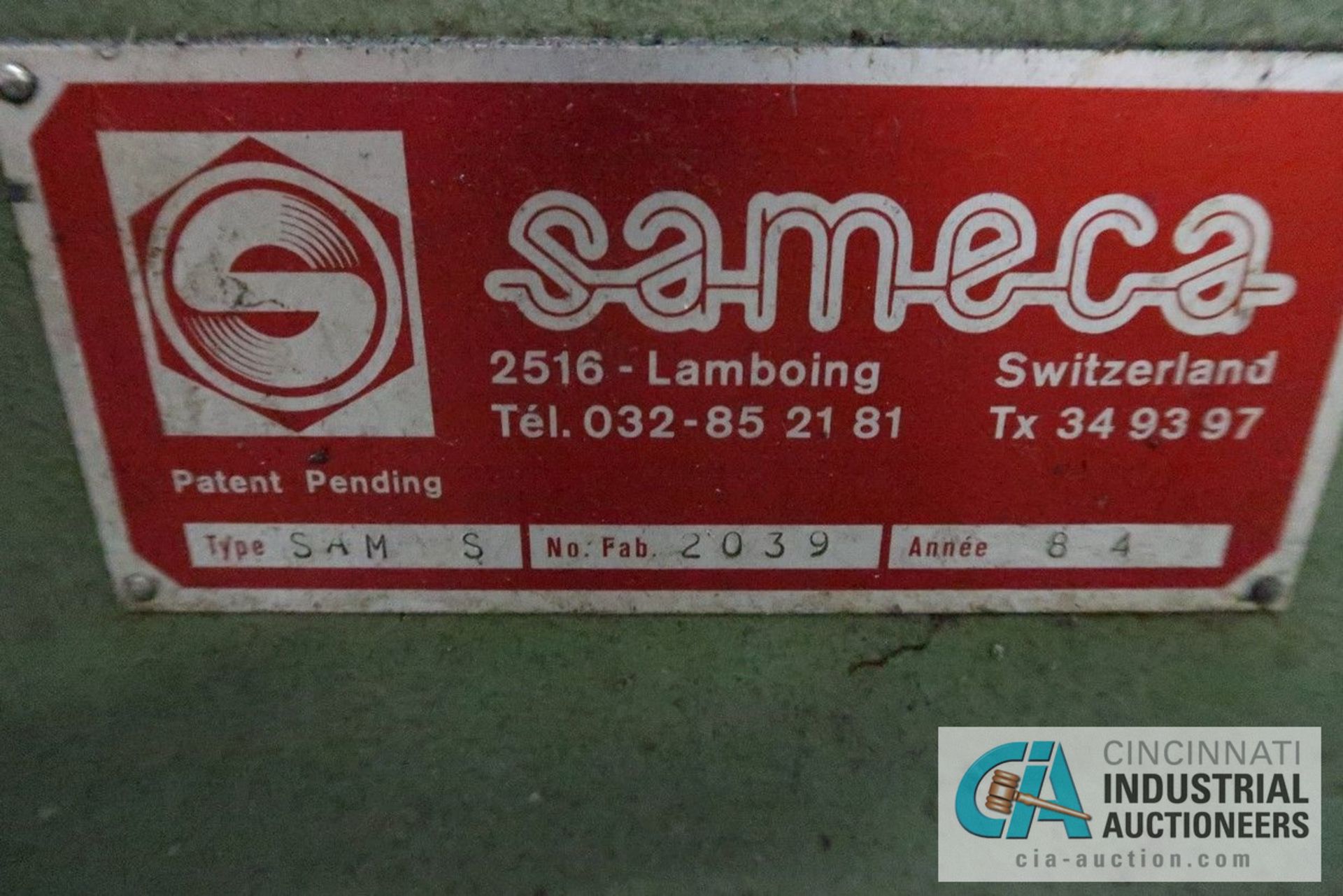 SMW MODEL SAM S AUTOMATIC BAR FEEDER; S/N 2039 - Image 6 of 6