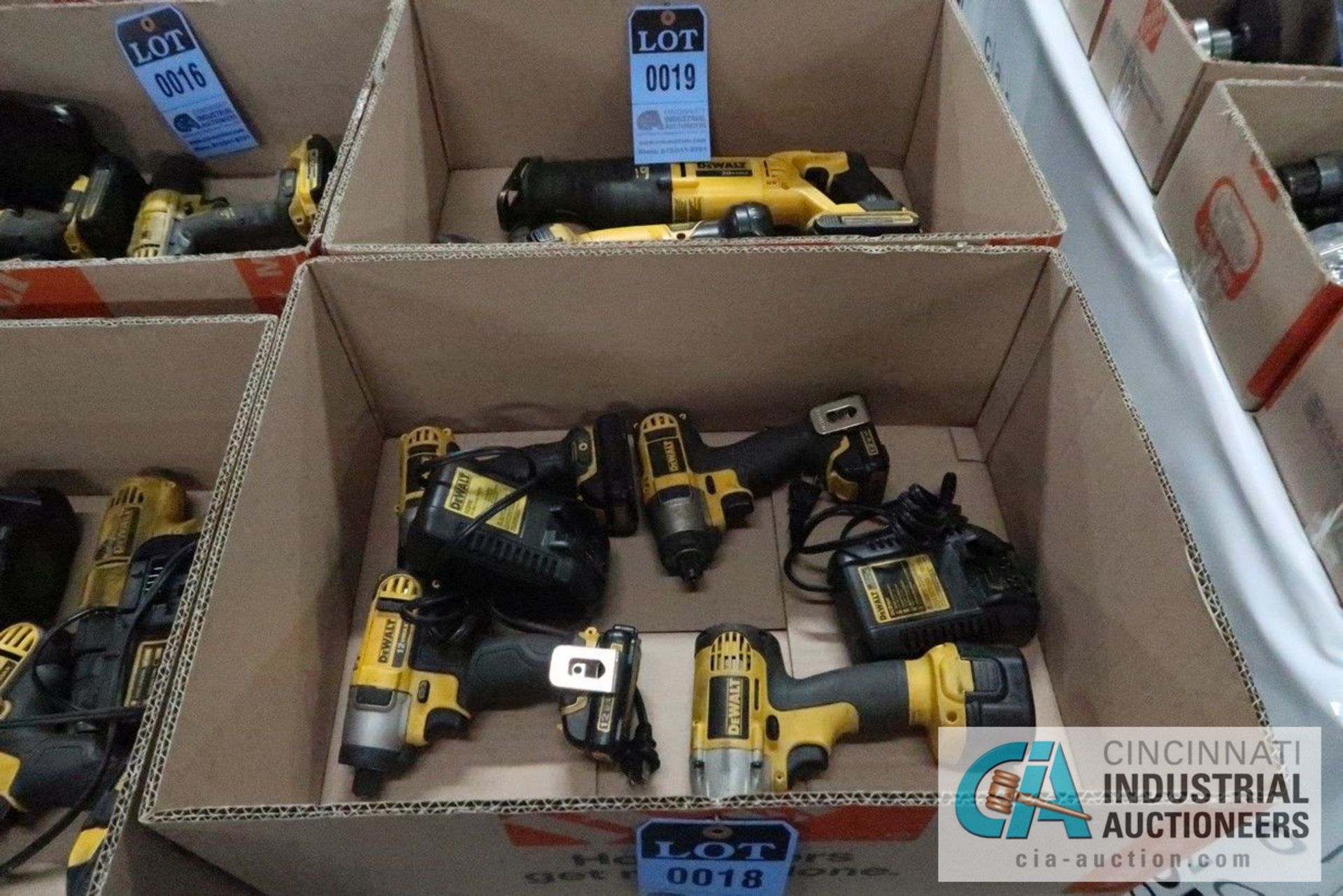 DEWALT CORDLESS SCREWDRIVERS WITH CHARGERS