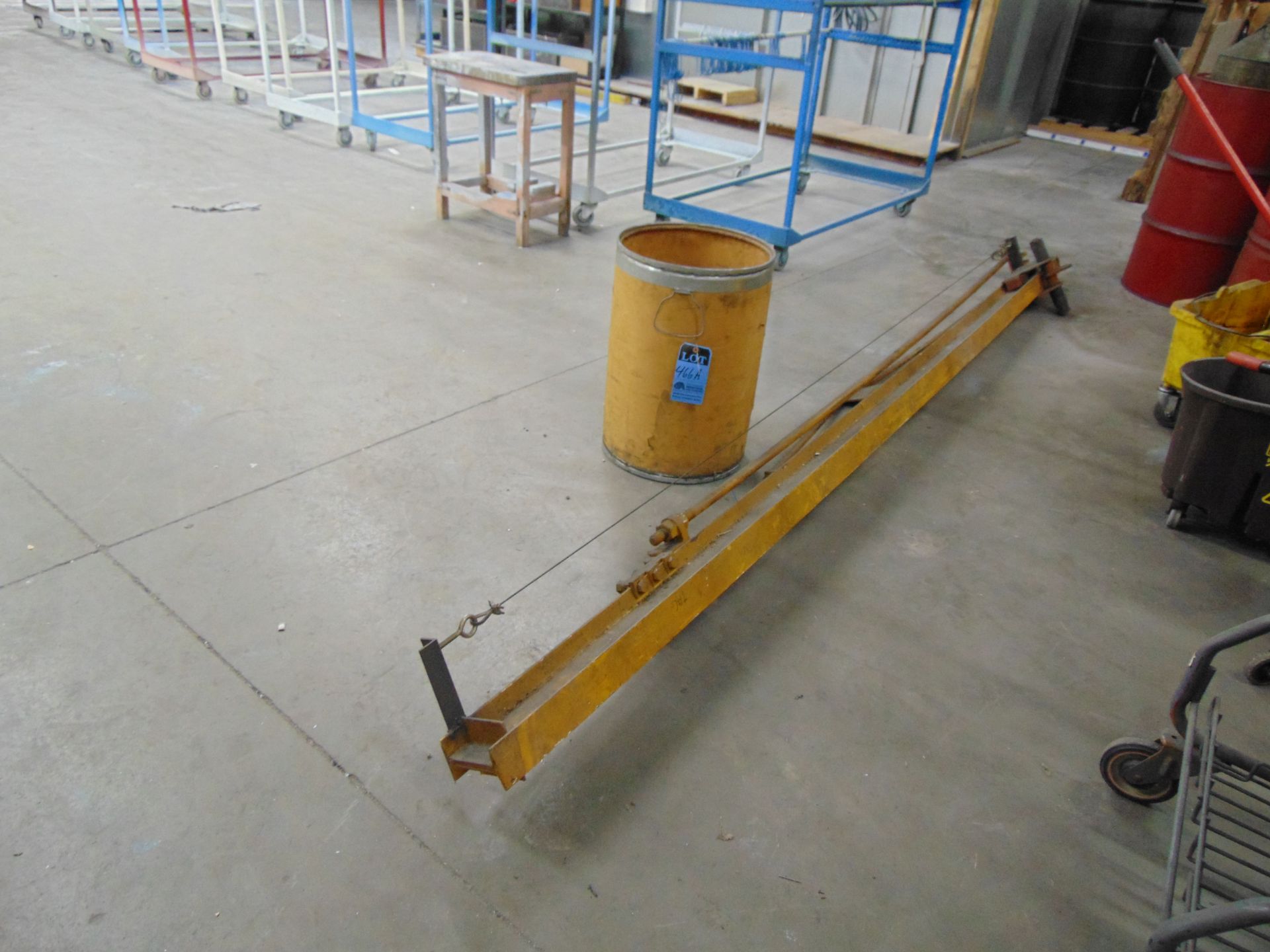 LOADSTAR HOIST; 12' LONG JIB RAIL