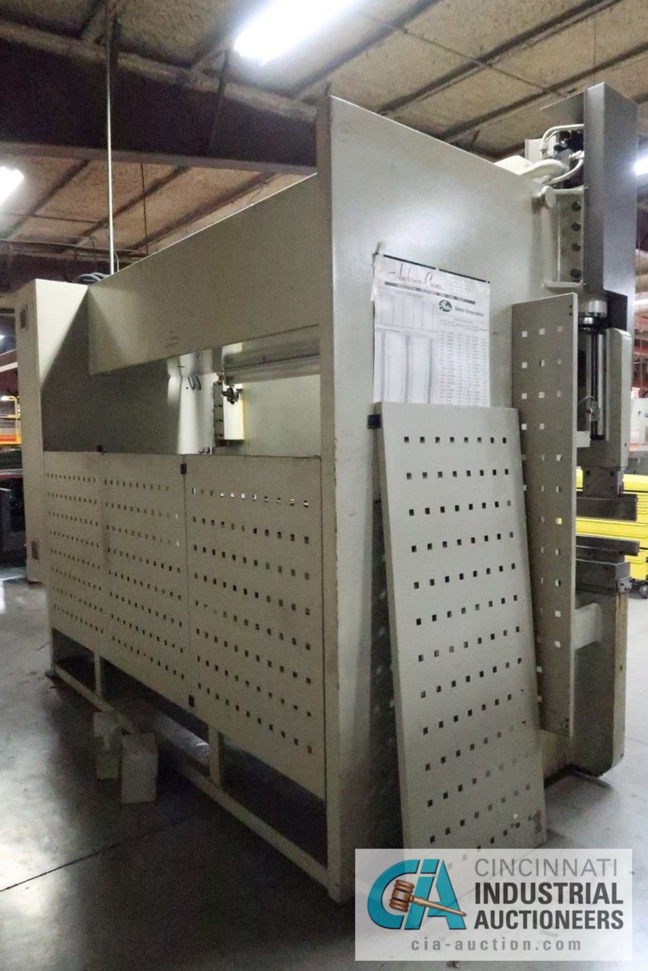 176 TON X 10' DURMA MODEL CNC-HAP-30160 HYDRAULIC PRESS BRAKE DELEM DA-66W CNC CONTROL, FOOT - Image 5 of 16