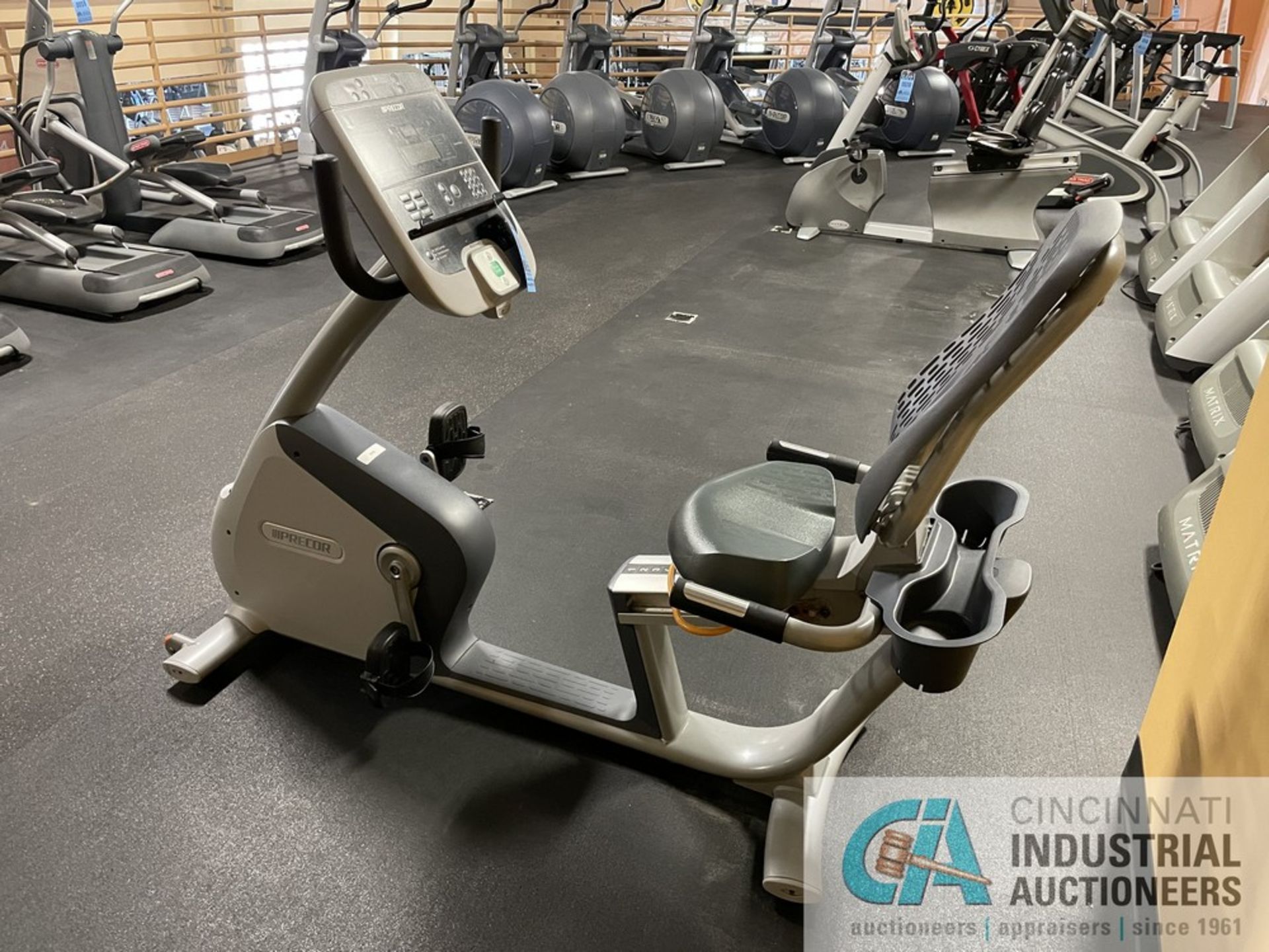 PRECOR RECUMBENT BIKE **ATTN: This lot is located on the second floor. Removal will be by carrying - Image 3 of 7