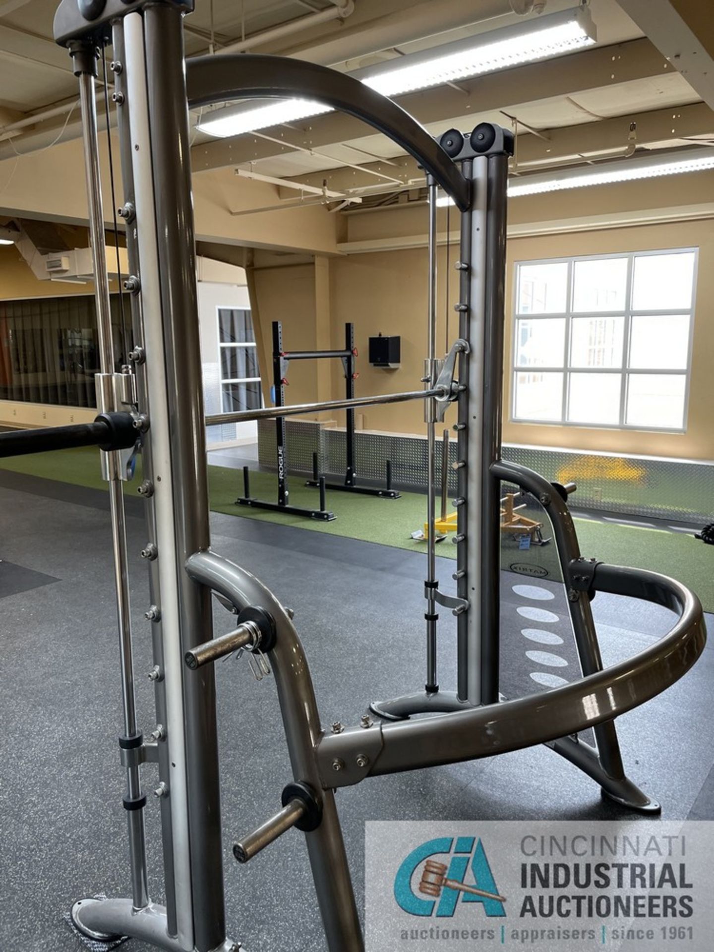 MATRIX OLYMPIC SQUAT RACK **ATTN: This lot is located on the second floor. Removal will be by - Image 3 of 6