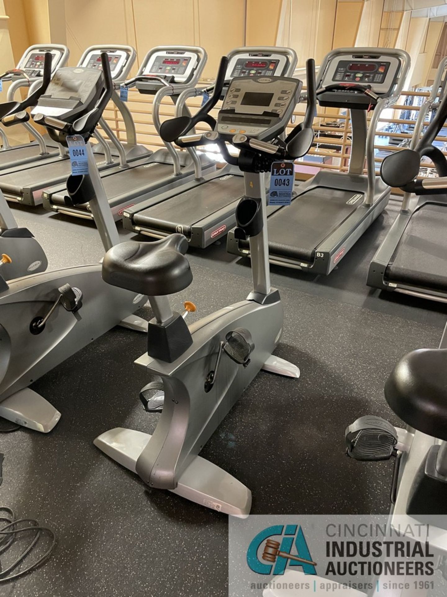 MATRIX UPRIGHT BIKE **ATTN: This lot is located on the second floor. Removal will be by carrying