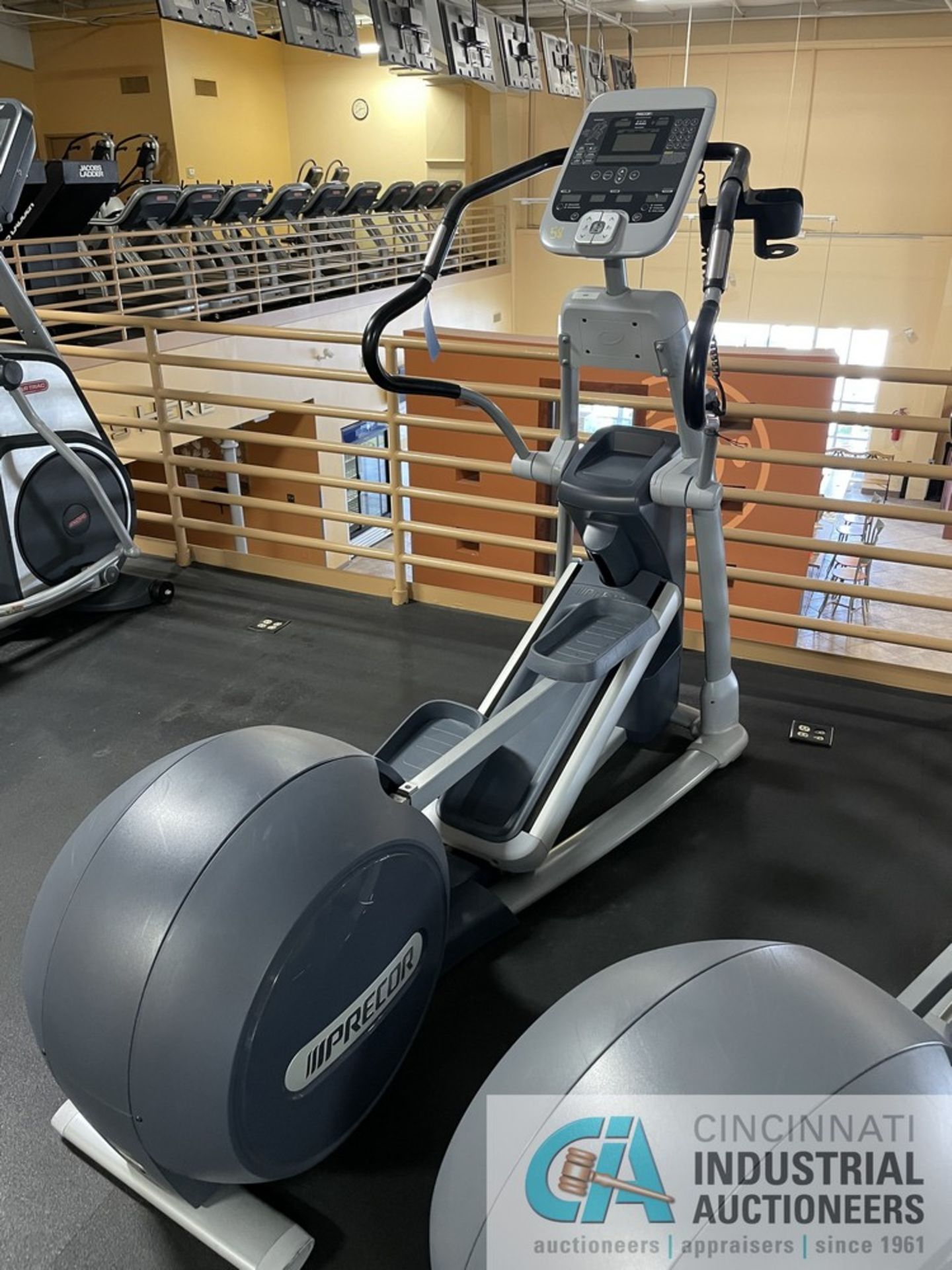 PRECOR ELLIPTICAL MACHINE **ATTN: This lot is located on the second floor. Removal will be by - Image 2 of 7