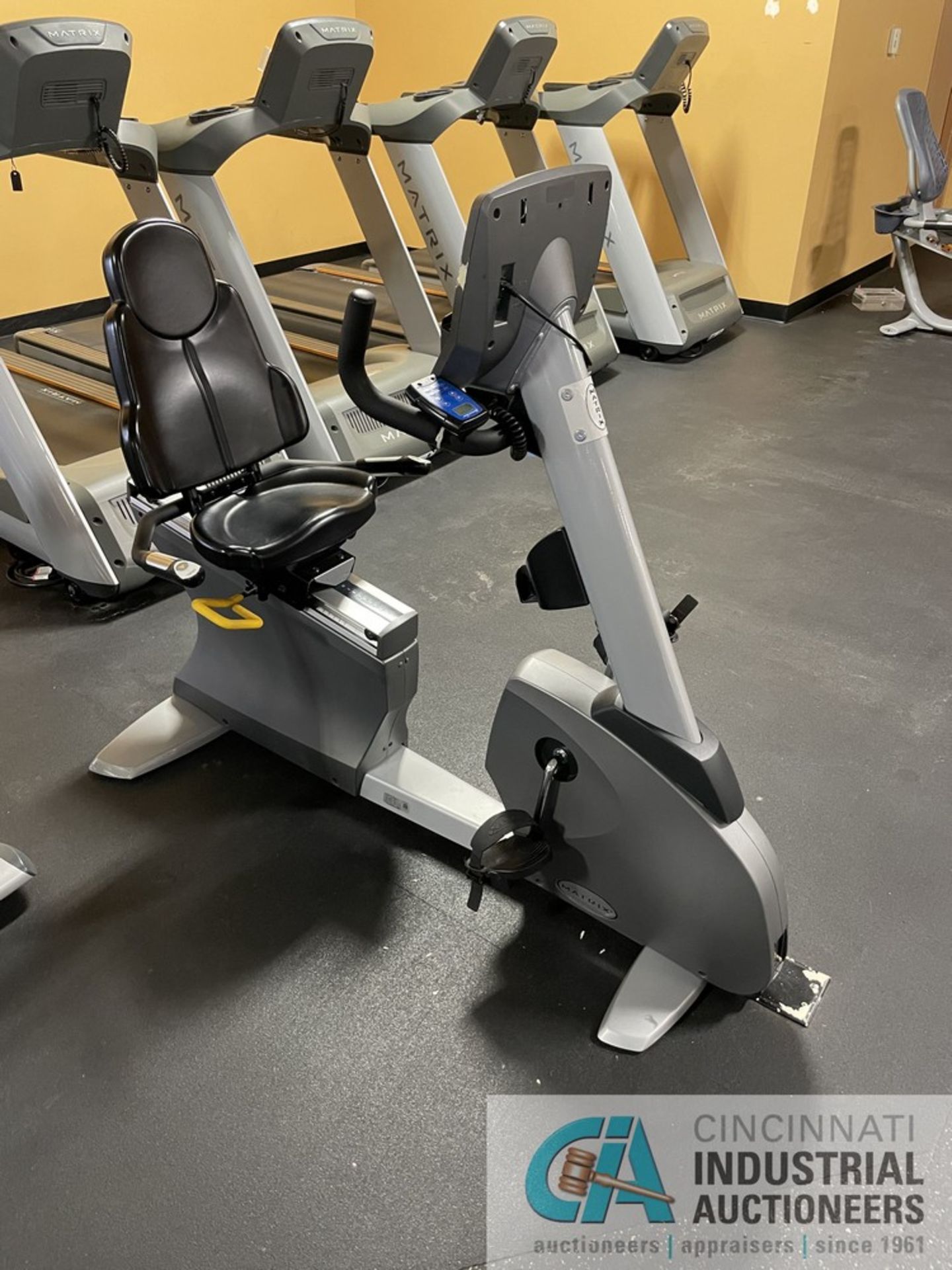 MATRIX RECUMBENT BIKE **ATTN: This lot is located on the second floor. Removal will be by carrying - Image 3 of 7