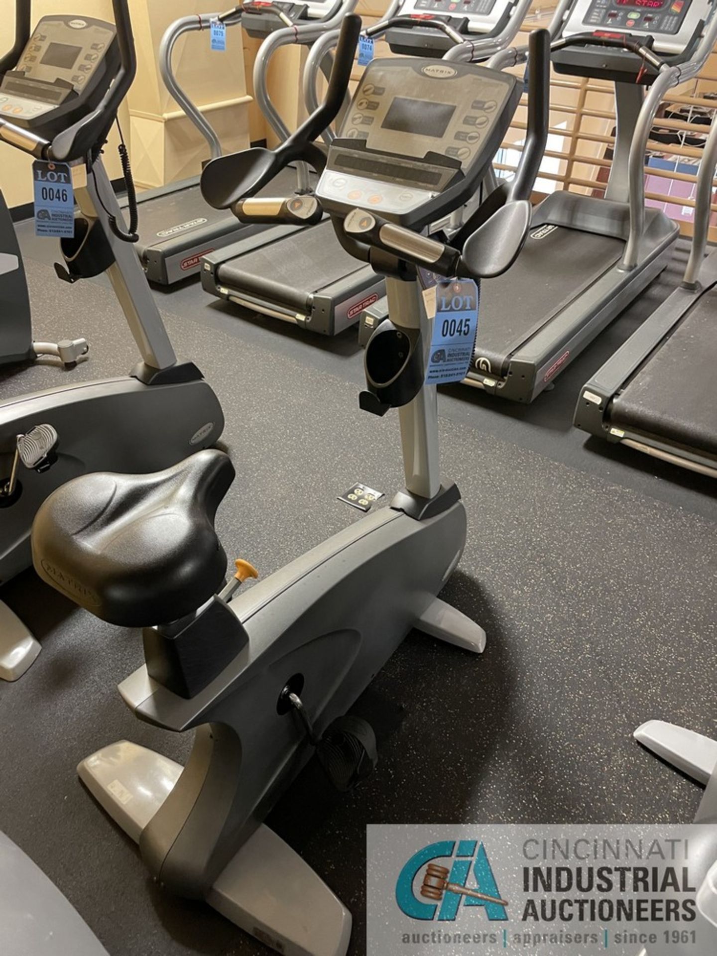 MATRIX UPRIGHT BIKE **ATTN: This lot is located on the second floor. Removal will be by carrying