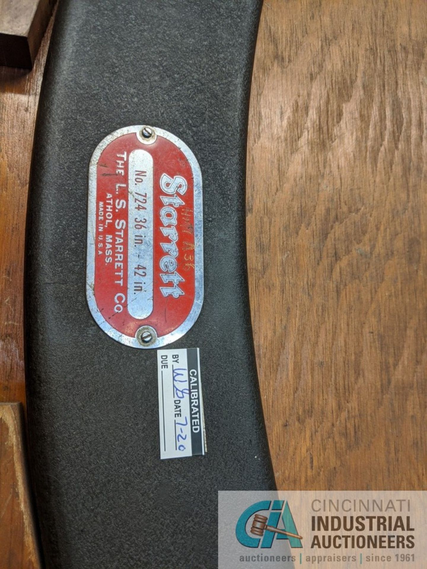 36" - 42" STARRETT O.D. MICROMETER - Image 2 of 2