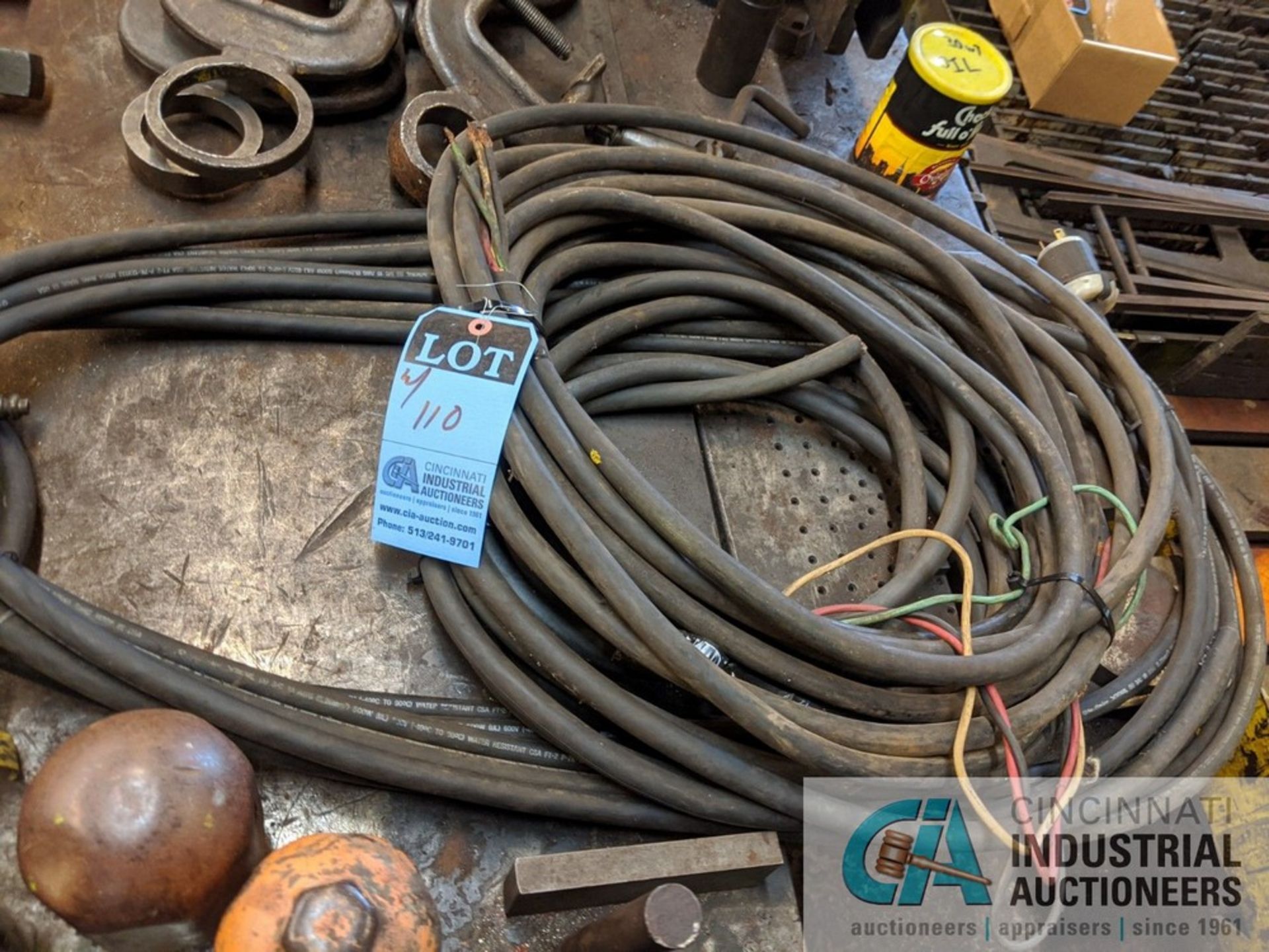 (LOT) ASSORTED WELD LEADS AND MIG GUNS - Image 2 of 3