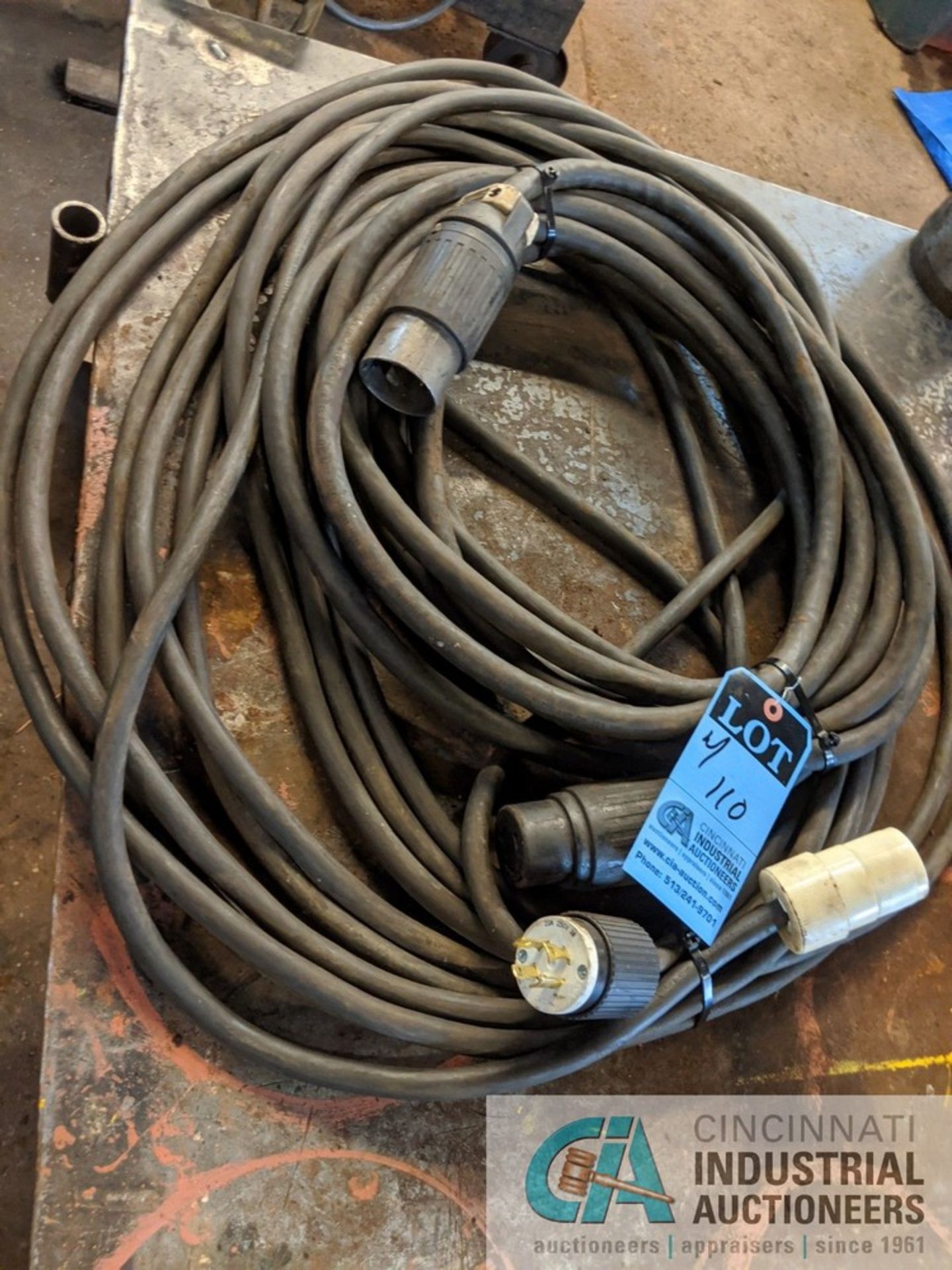 (LOT) ASSORTED WELD LEADS AND MIG GUNS - Image 3 of 3