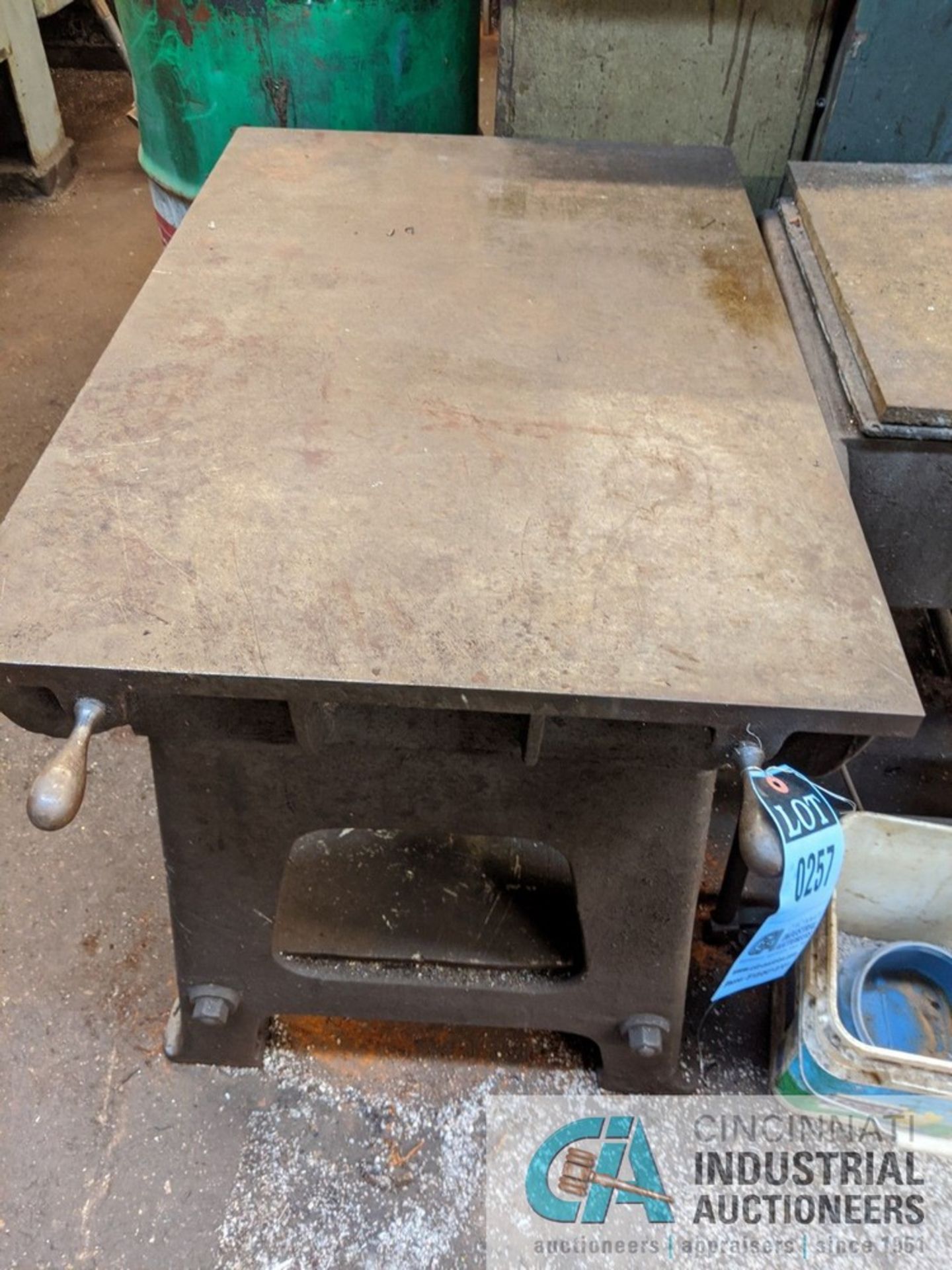 24" X 26" CAST IRON SURFACE PLATE