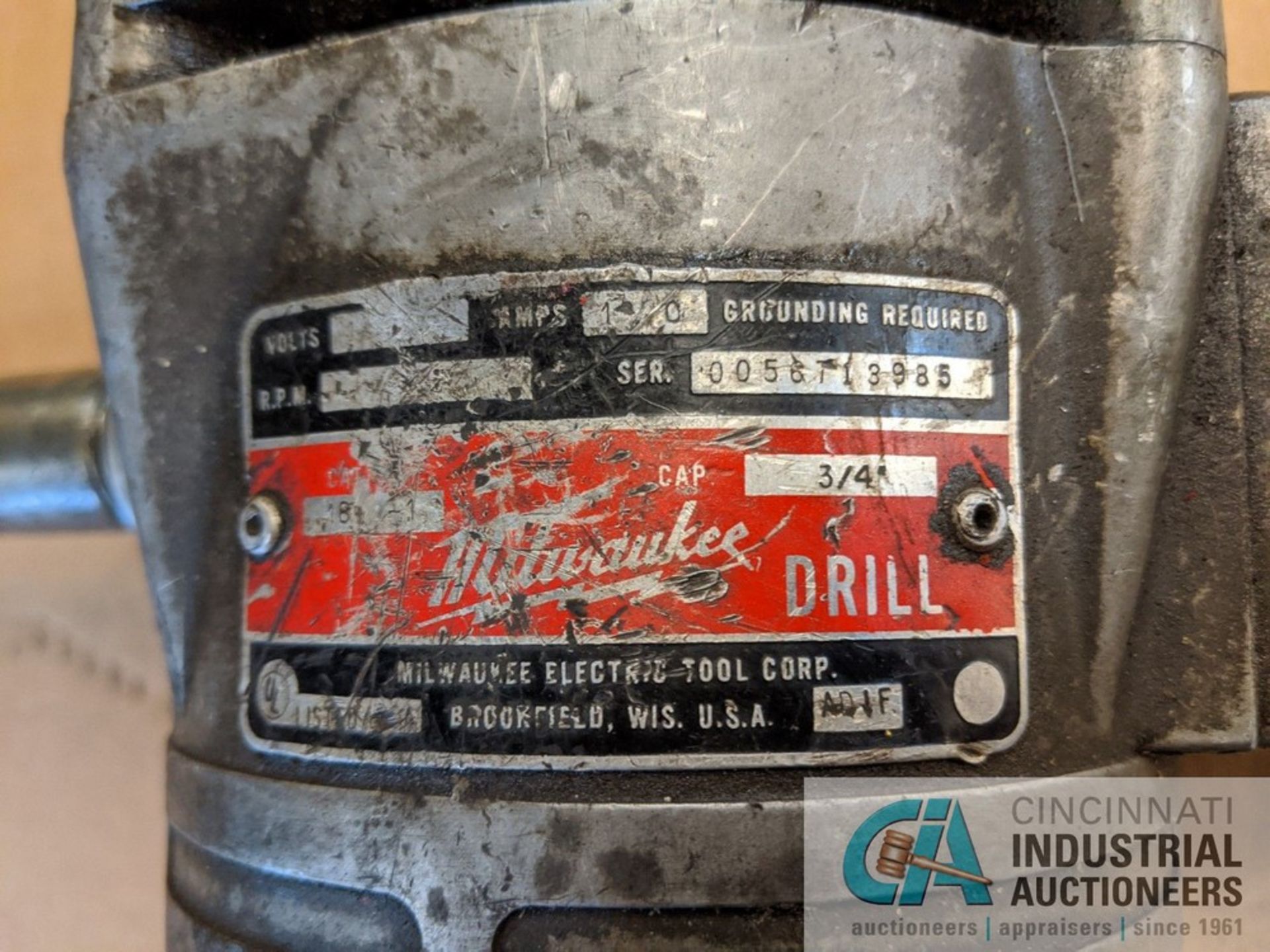 3/4" MILWAUKEE DRILL - Image 3 of 3