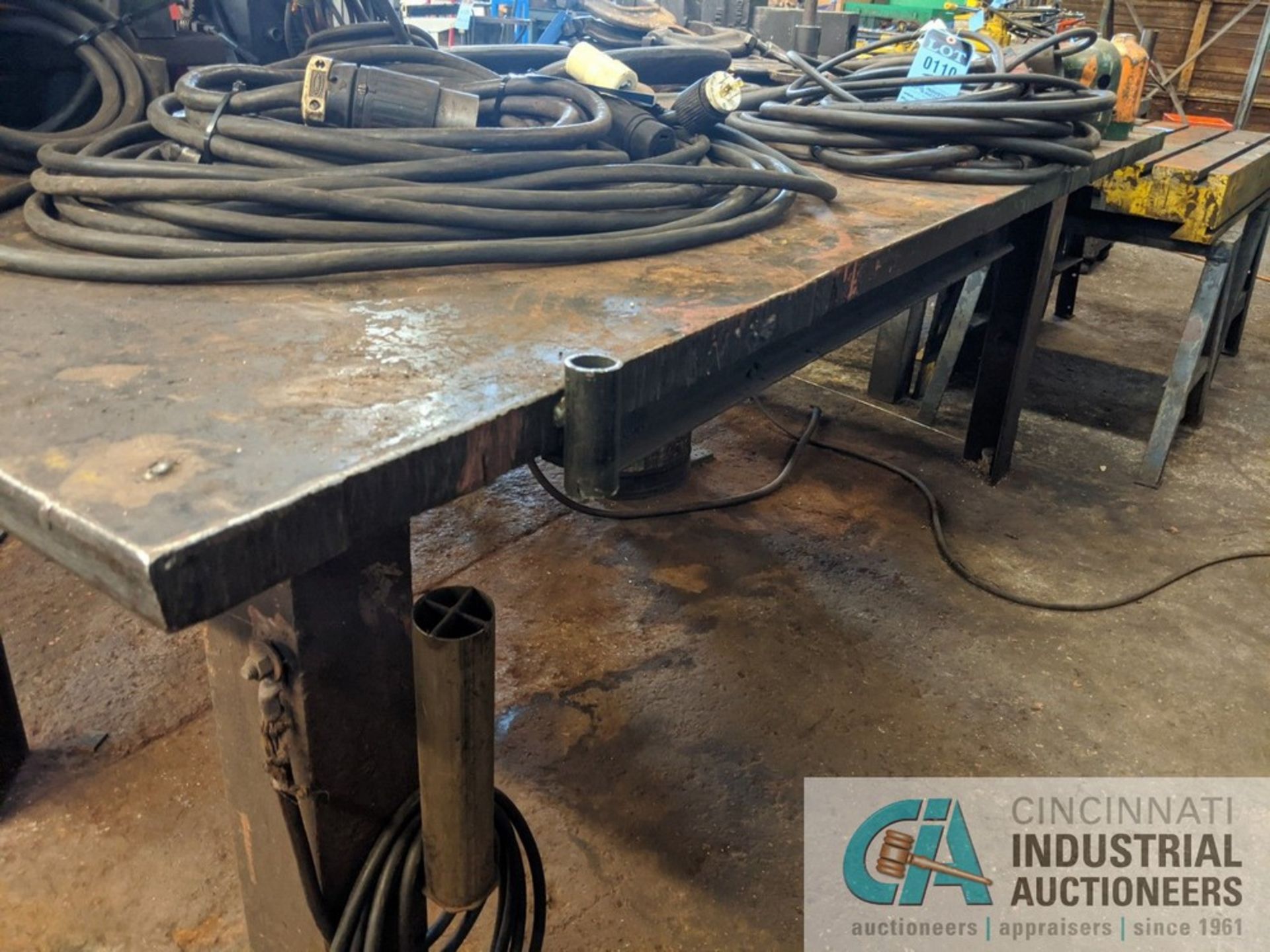 52" X 85" X 1.5" THICK STEEL PLATES