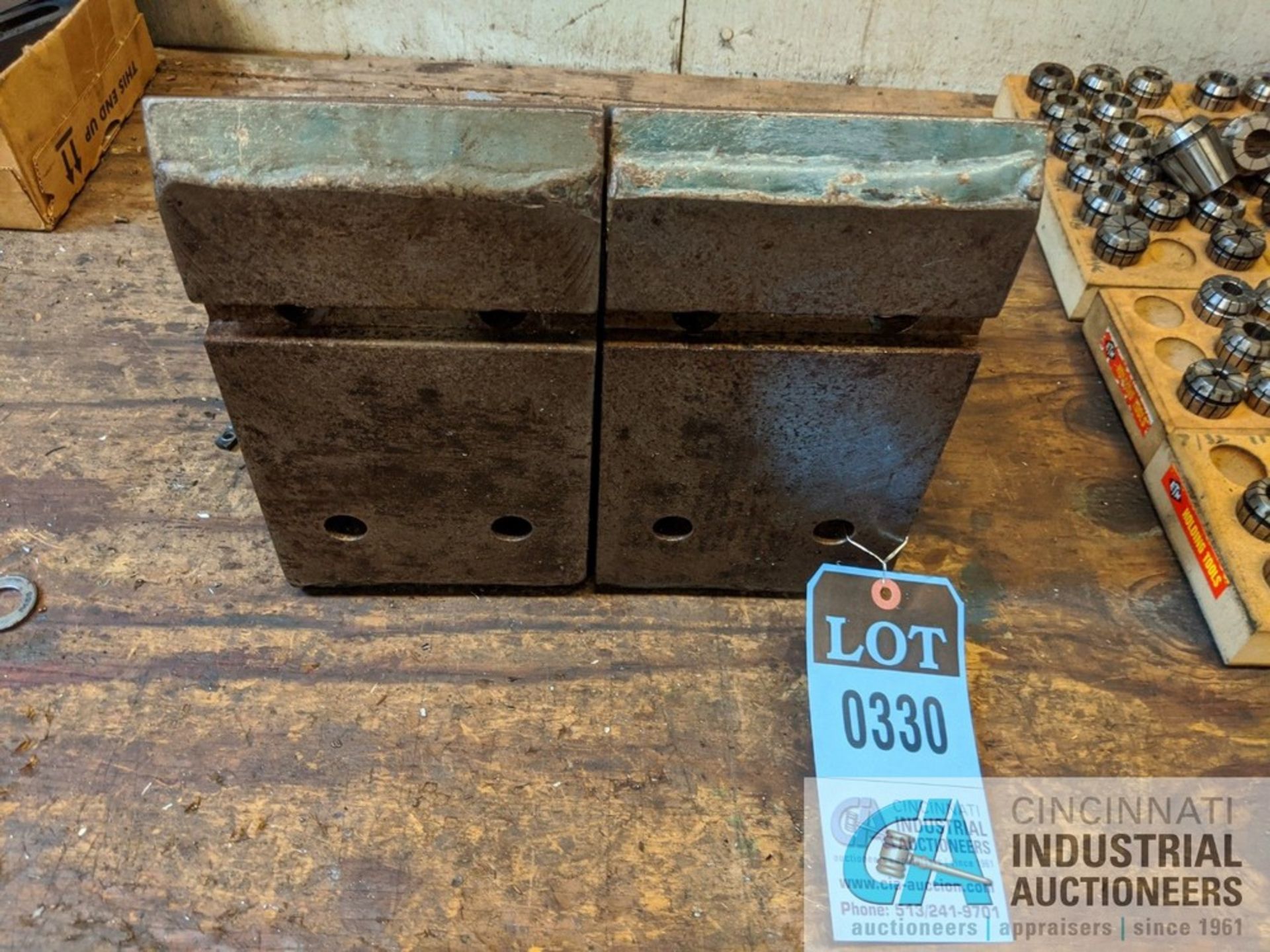 6" X 10" ANGLE PLATES