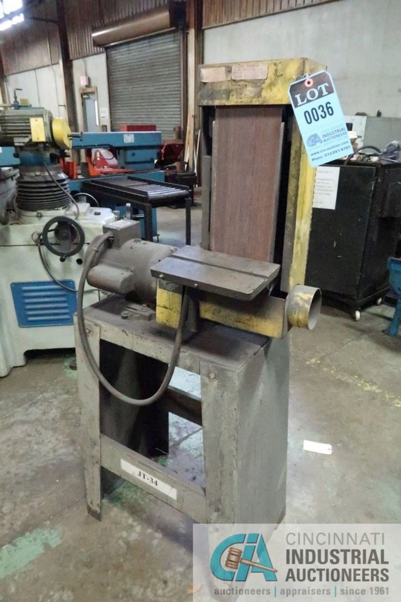 6" BELT SANDER **Loading Fee Due the "ERRA" Industrial Services & Sales, LLC $25.00, SEE PRICING