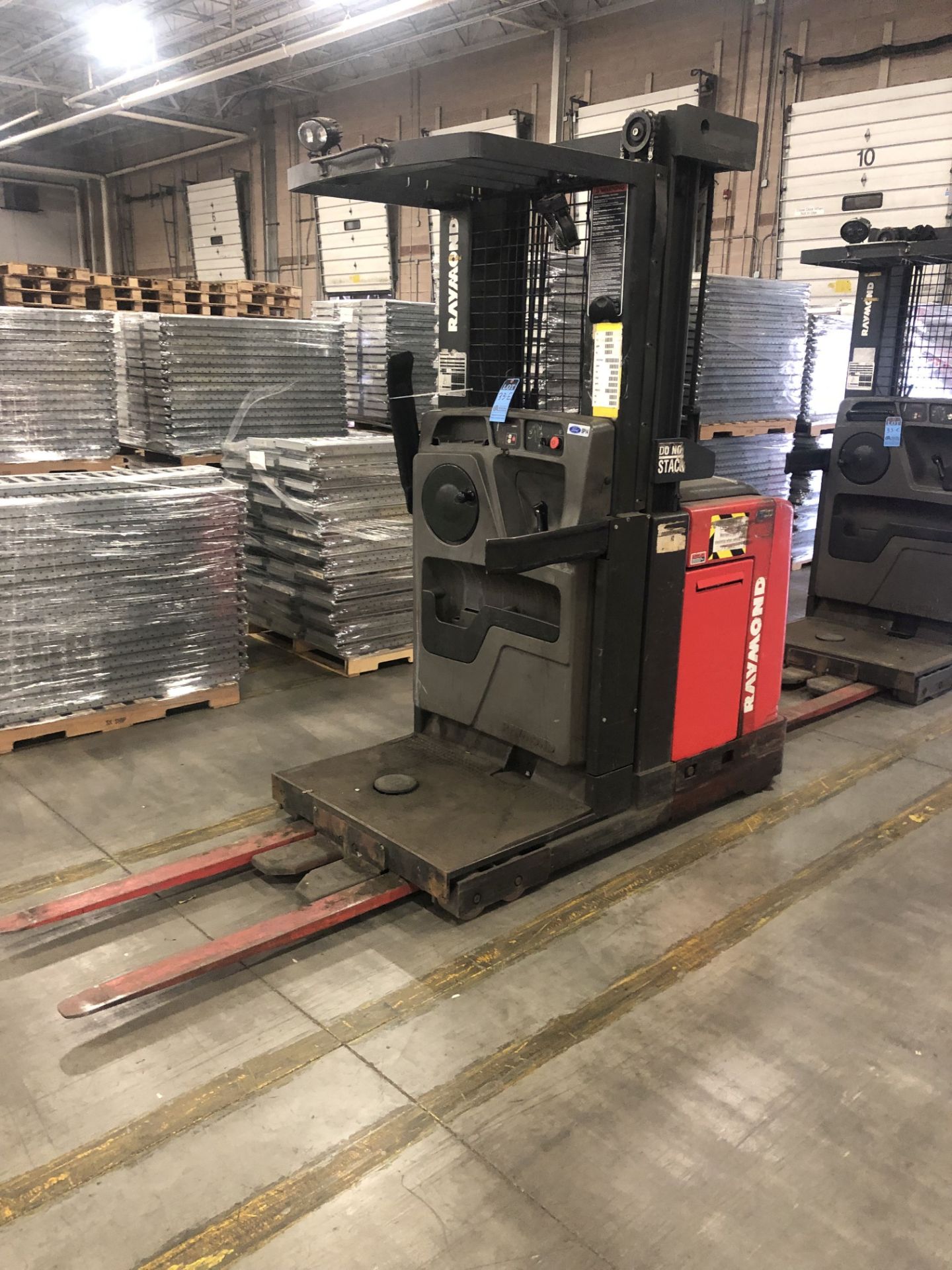 3,000 LB. RAYMOND MODEL 540-OPC30TT STAND UP ELECTRIC ORDER PICKER; S/N EASI-05-AE36153, 204" LIFT - Image 3 of 3