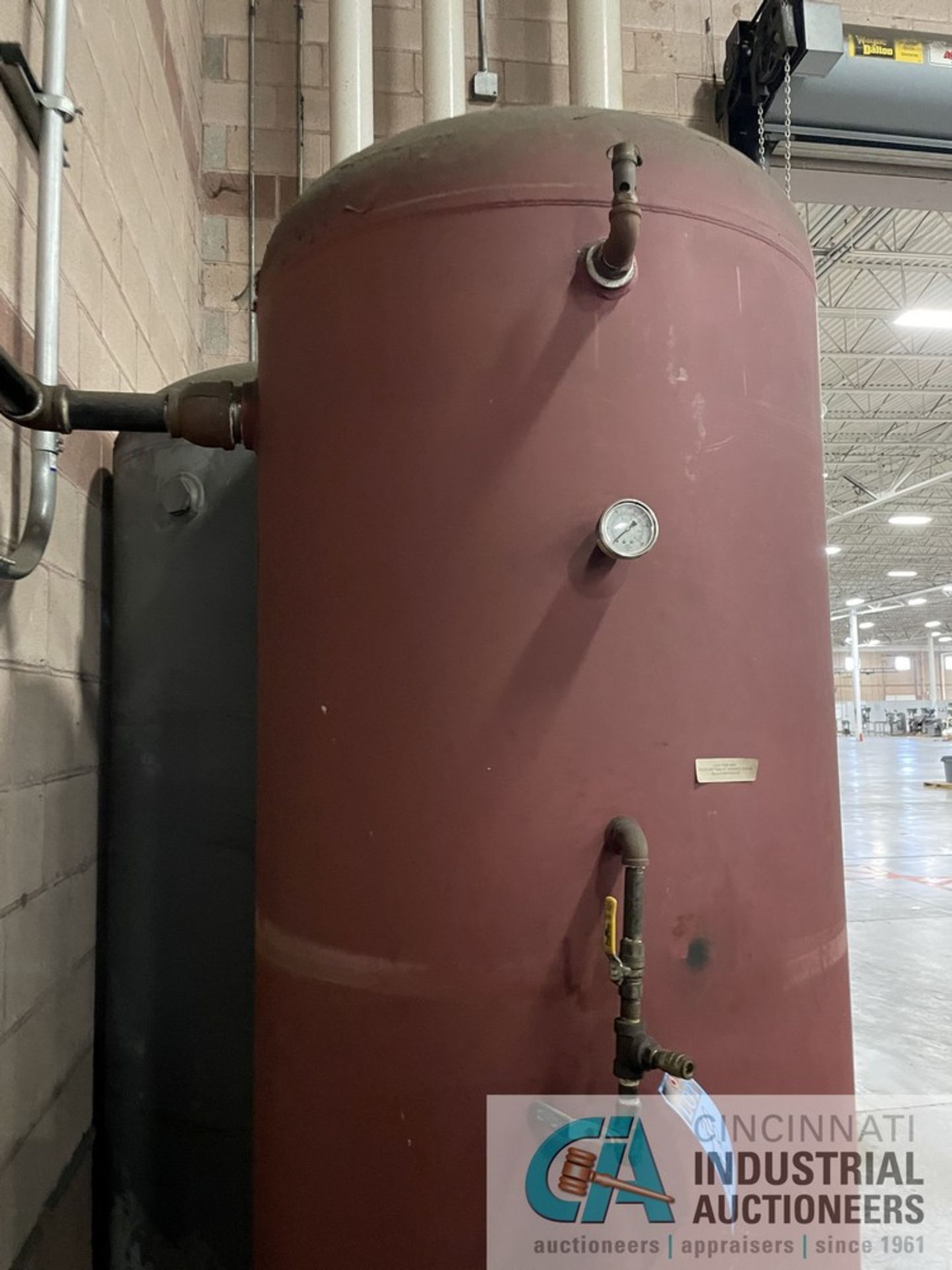 500-GALLON AIR RECEIVER TANKS - Image 2 of 2