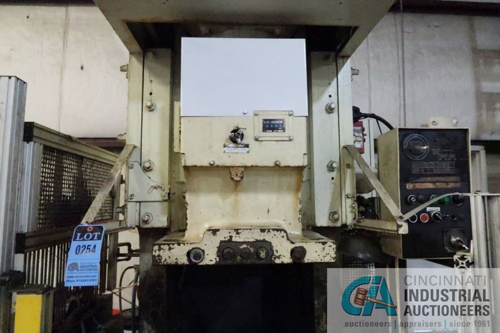 80 TON KOMATSU MODEL OBS80-5 GAP FRAME MECHANICAL PRESS; S/N 12530 (NEW 1980) - Image 10 of 11