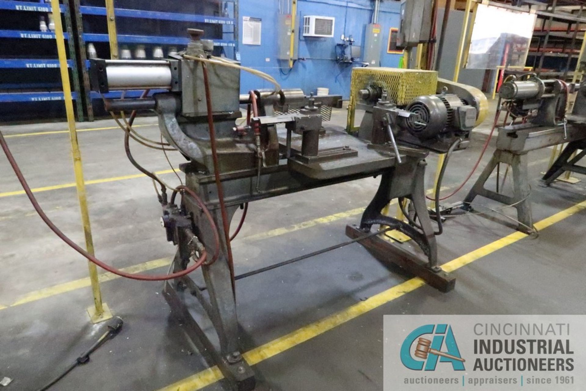 22" SWING EO GRABO MANUAL SPINNING LATHE; S/N N/A, ASSET # ELDO240 WITH ALLEN BRADLEY ADJUSTABLE - Image 3 of 7