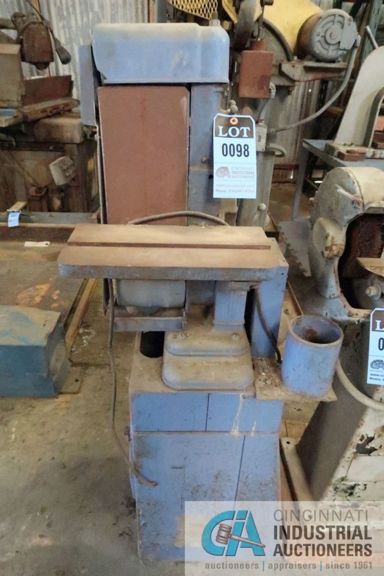 6' ROCKWELL MODEL 31-501 VERTICAL BELT SANDER **Loading Fee Due the "ERRA" Industrial Services and