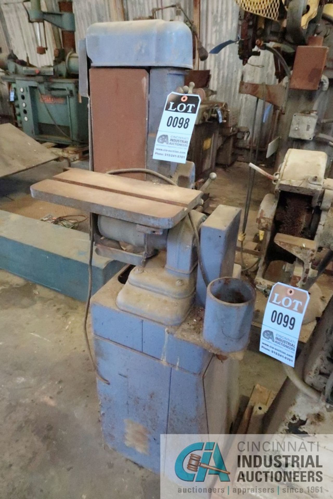 6' ROCKWELL MODEL 31-501 VERTICAL BELT SANDER **Loading Fee Due the "ERRA" Industrial Services and - Image 2 of 2