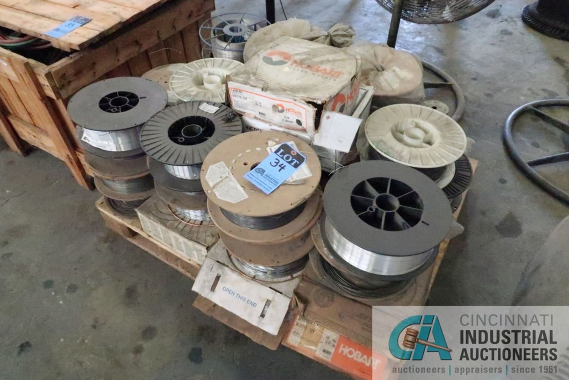 SKID MISCELLANEOUS WELDING WIRE