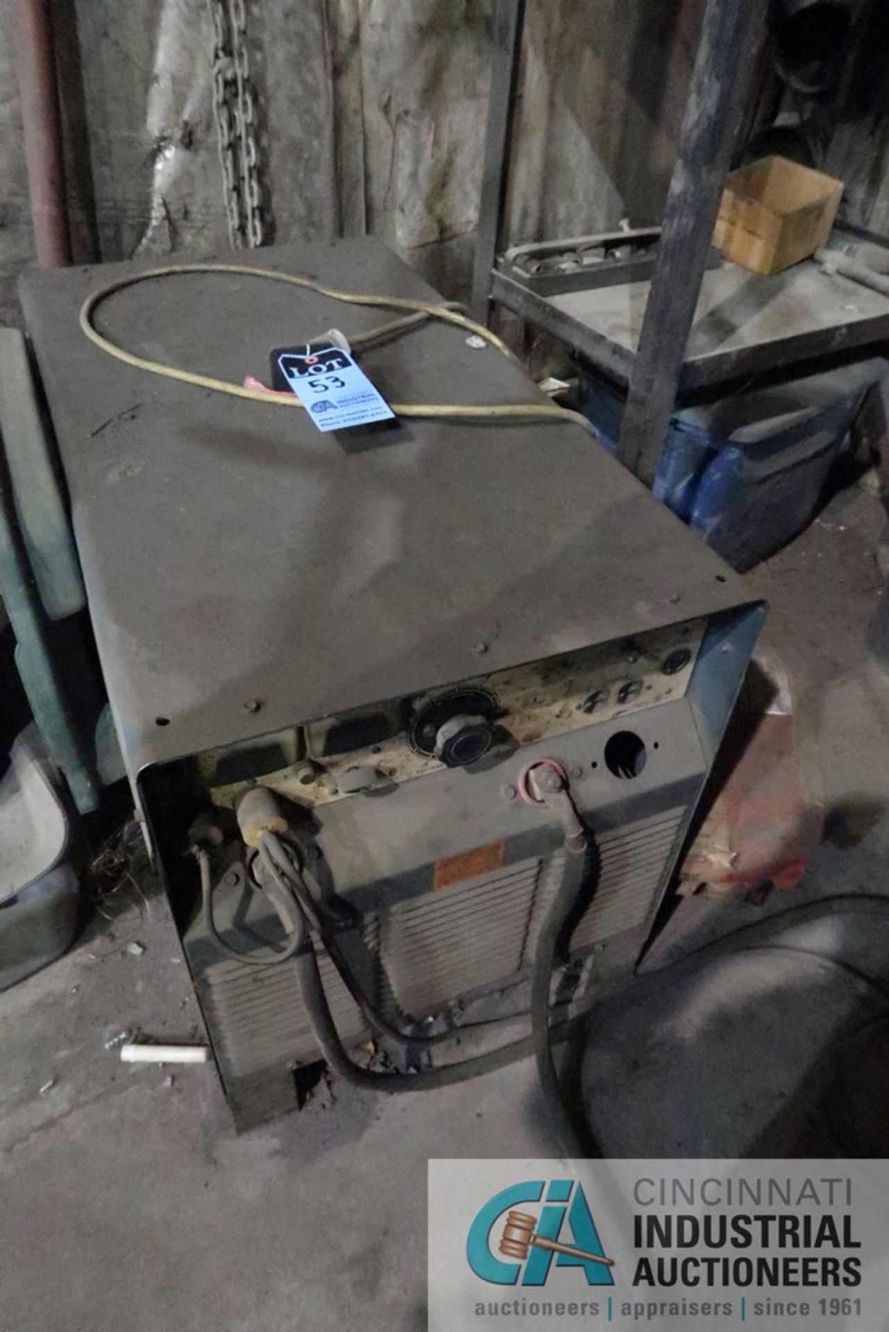 650 AMP MILLER MODEL MP65E CONSTANT POTENTIAL DC ARC WELDING POWER SOURCE S/N JA461884 WITH MILLER