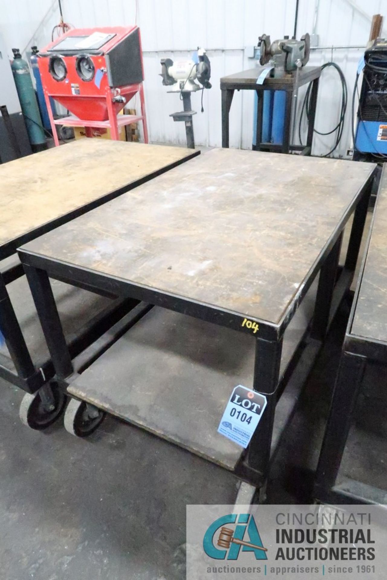 30" X 48" HD STEEL CART