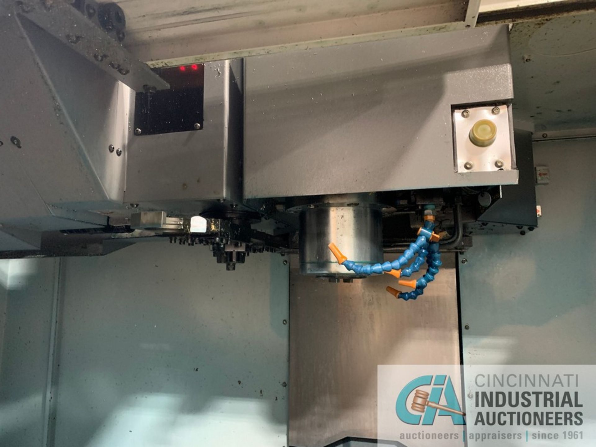 **Samsung Model MCV50 CNC Vertical Machining Centers with 4th and 5th Axis Koma Trunnion - Image 6 of 15