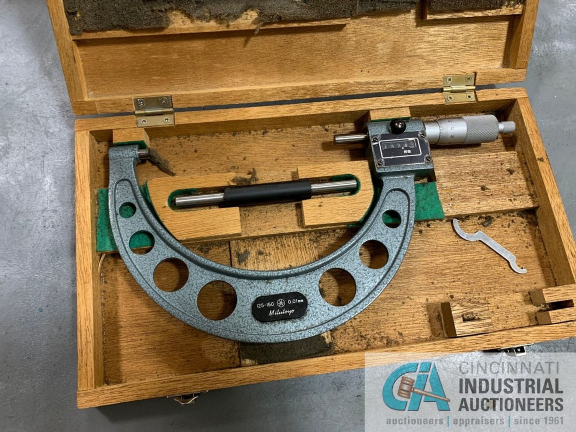 125 - 150, 0.01 MM MITUTOYO DIGITAL OUTSIDE MICROMETER