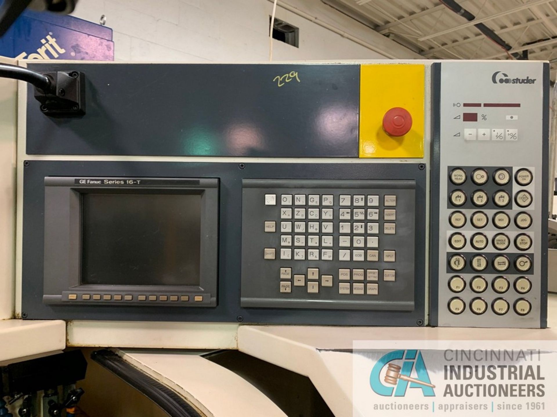 Studer Model S30 Lean Pro CNC Cylindrical Grinder (New 1999) - Image 7 of 14