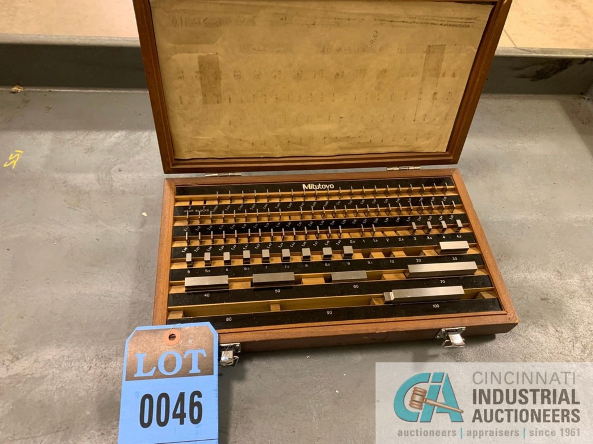 MITUTOYO GAUGE BLOCK SET