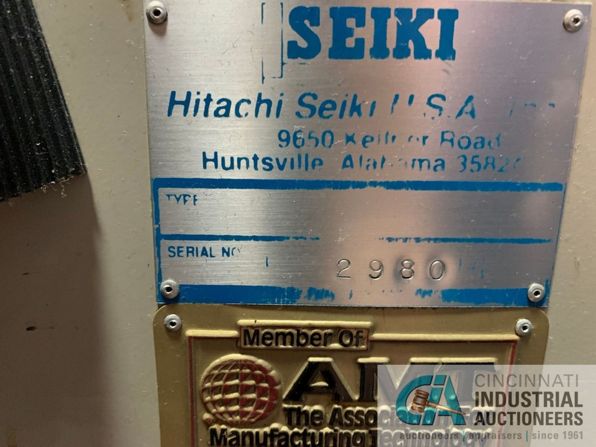 HITACHI SEIKI MODEL HITEC-TURN 23 SII CNC TURNING CENTER; S/N 2980, SEIKI MULTI CNC CONTROL, 10" 3- - Image 7 of 11
