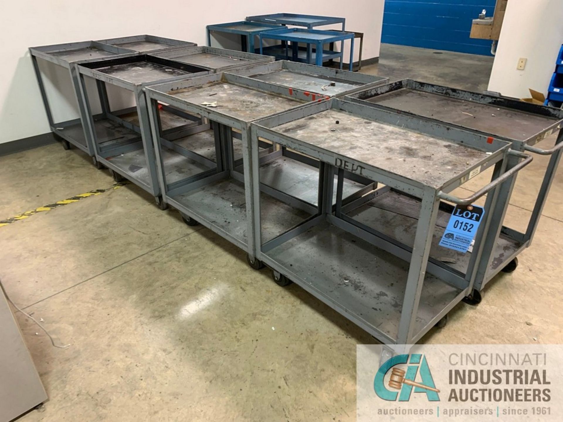 STEEL SHOP CARTS