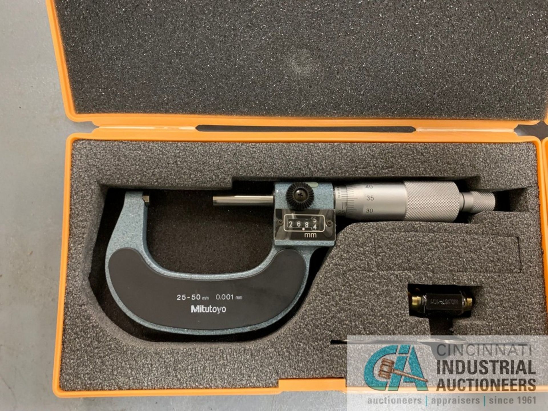 25 - 50 MM, 0.001 MITUTOYO OUTSIDE MICROMETER - Image 2 of 2