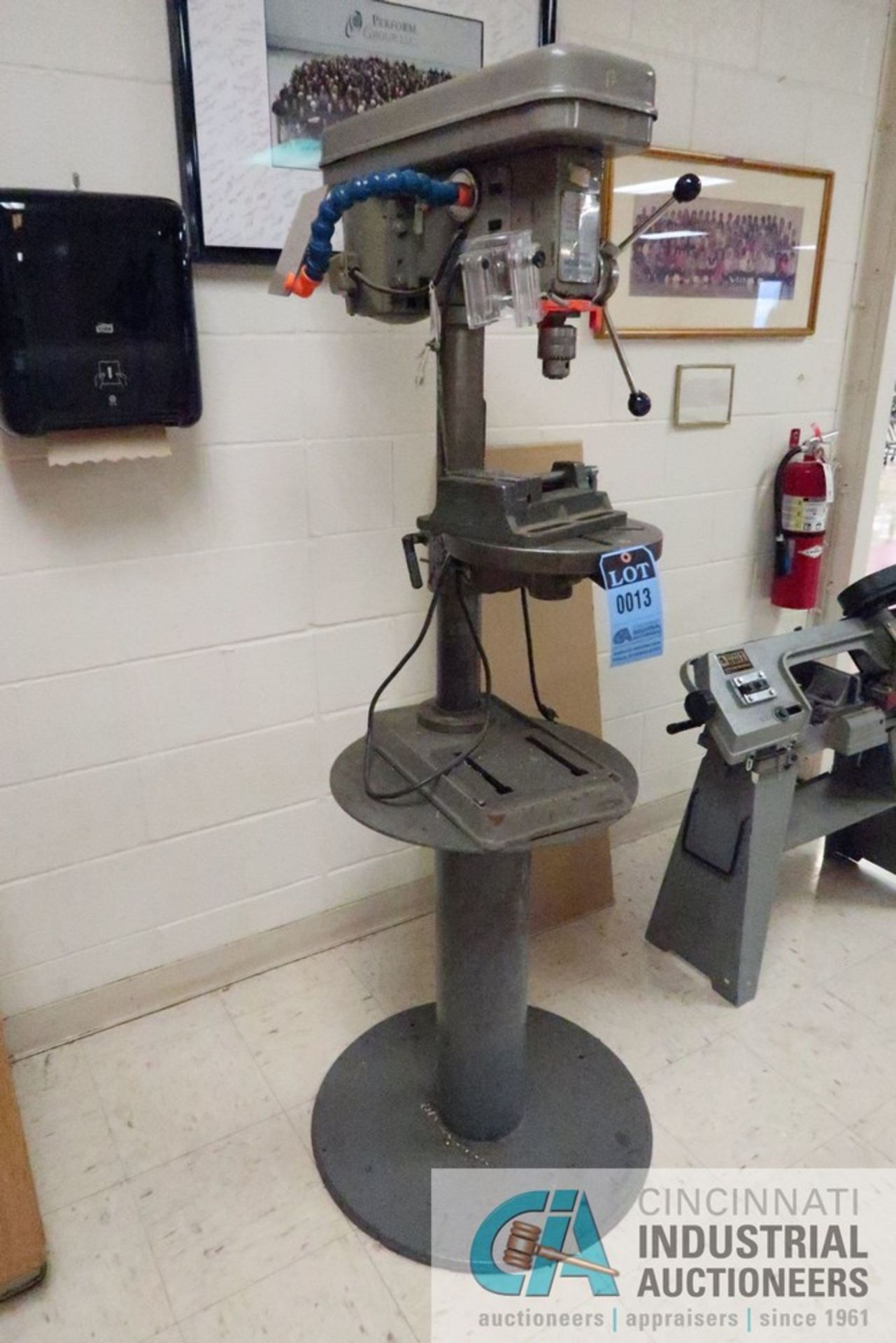 ORBIT MACHINE TOOLS DRILL PRESS, 15" MODEL OR1412, 1/2" CAPACITY, SINGLE SPINDLE