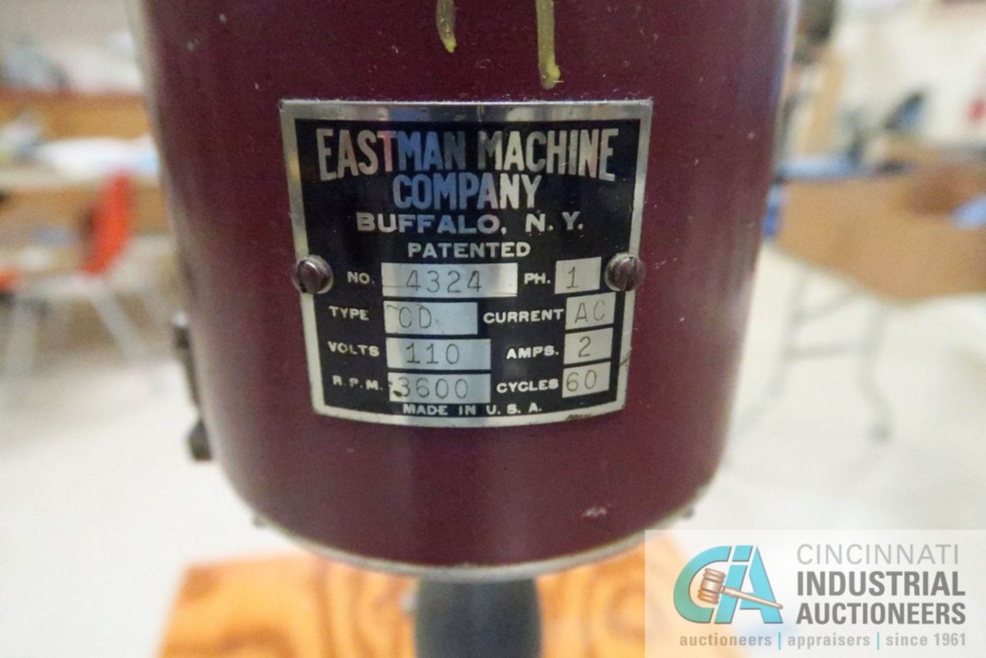 (1) EASTMAN MACHINE COMPANY DRILL, NO. 4324 (1) MINIMITE DRILL MODEL 660 - Image 3 of 6