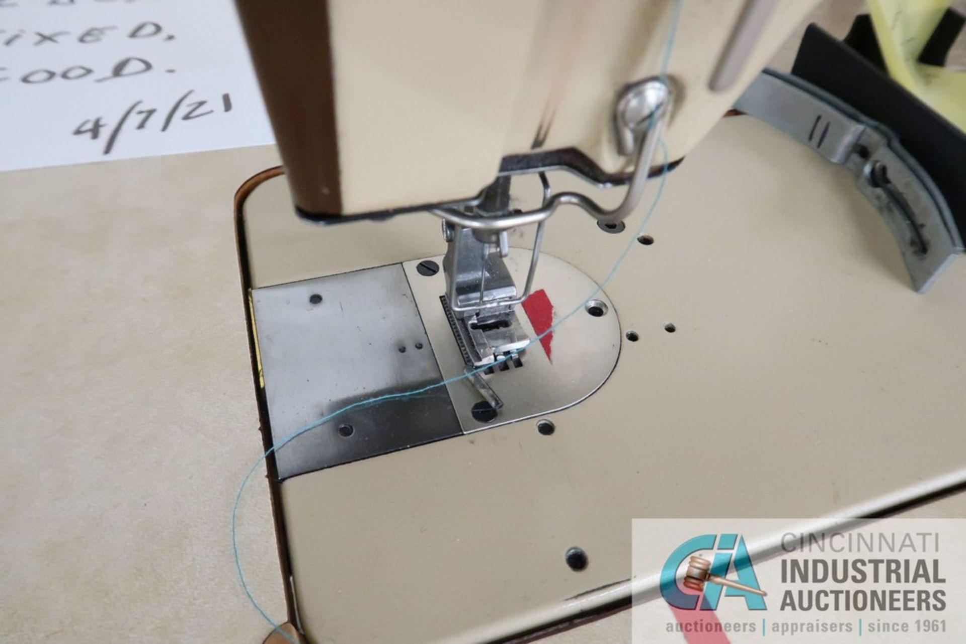 **PFAFF MODEL 438 ZIG ZAG SEWING MACHINE** Located at 1st Location - Prospect Rd - Image 3 of 6