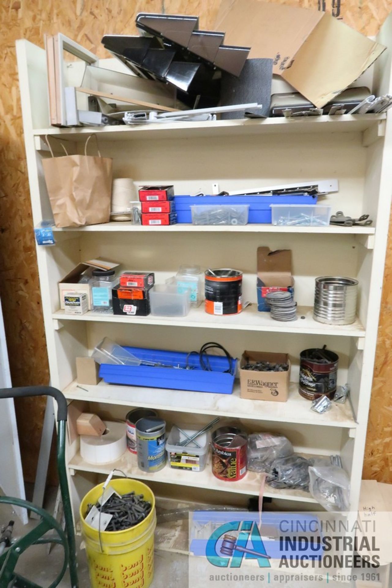 (LOT) CONTENTS OF ROOM INCLUDING HARDWARE AND (2) FLAMMABLE CABINETS - Image 3 of 14