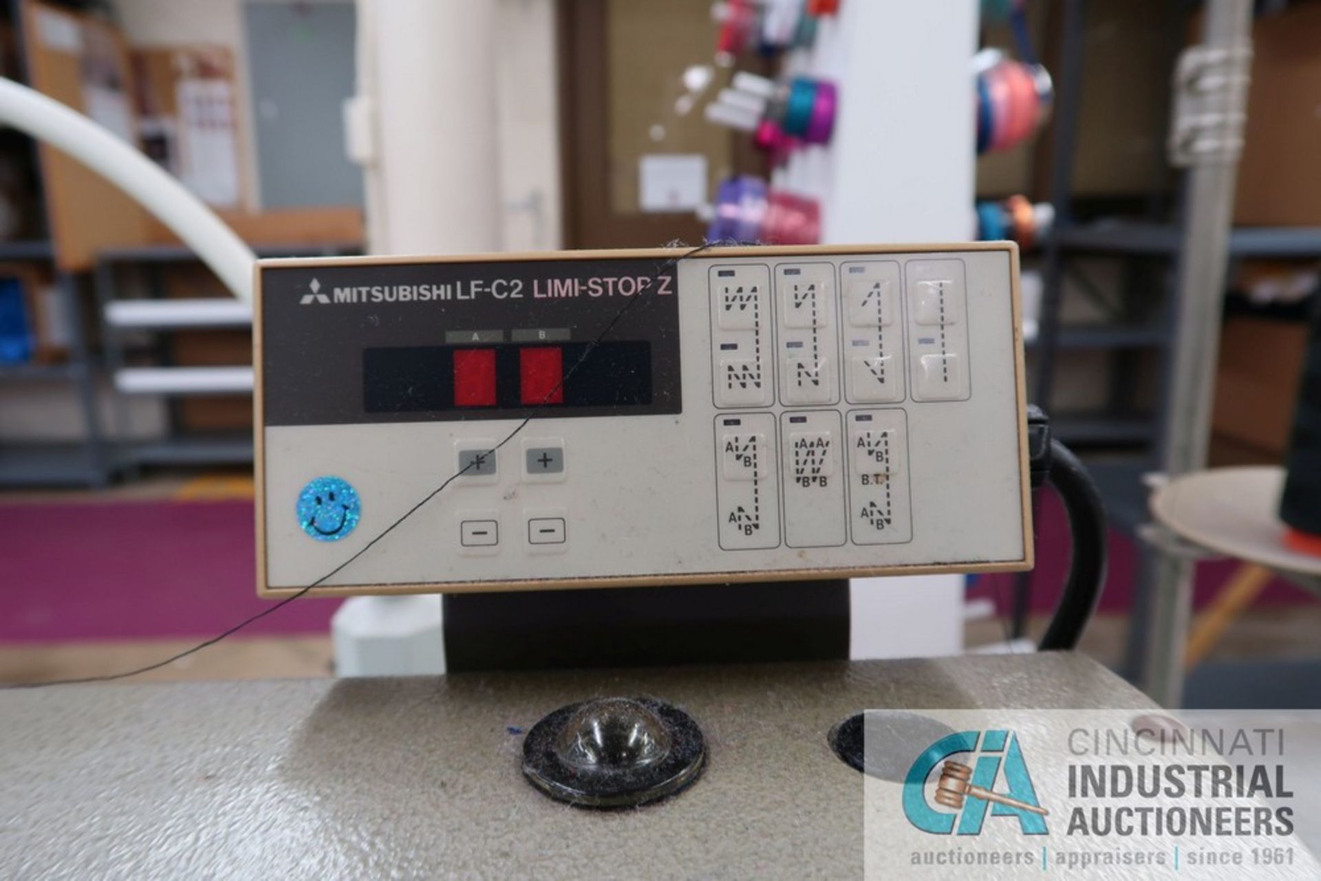 **MITSUBISHI MODEL LS2-180 SINGLE NEEDLE SEWING MACHINE** Located at 1st Location - Prospect Rd - Image 3 of 6