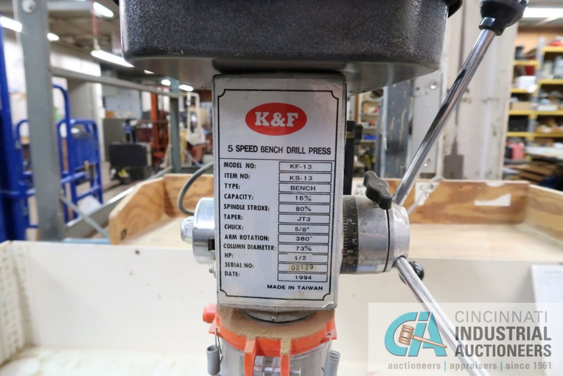 15" K&F 5-SPEED BENCH DRILL - Image 2 of 3