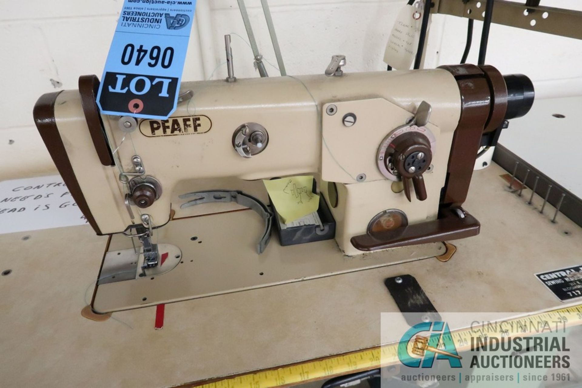 **PFAFF MODEL 438 ZIG ZAG SEWING MACHINE** Located at 1st Location - Prospect Rd - Image 2 of 6