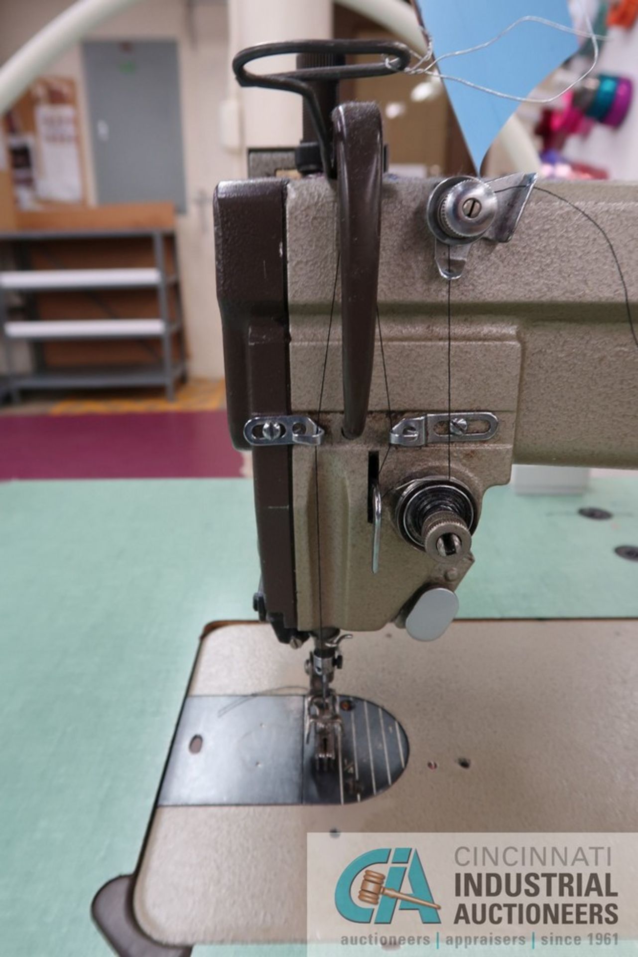 **MITSUBISHI MODEL LS2-180 SINGLE NEEDLE SEWING MACHINE** Located at 1st Location - Prospect Rd - Image 4 of 6