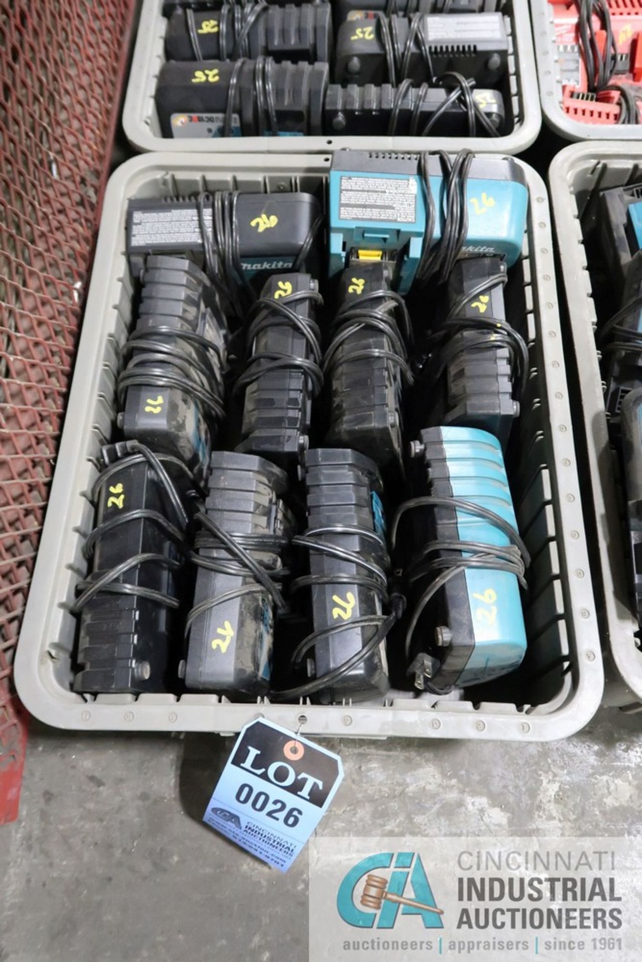 MISCELLANEOUS MAKITA BATTERY CHARGERS