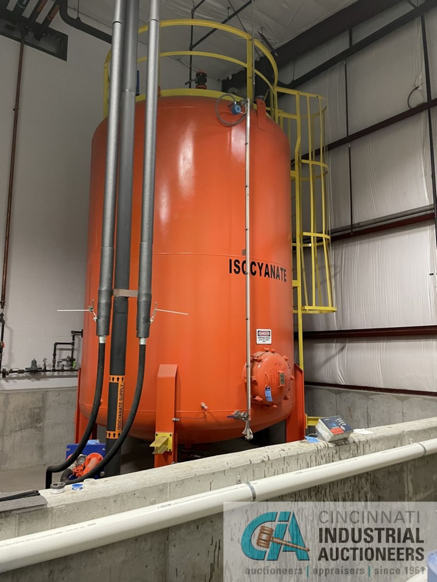 ****HENNECKE POLYURETHANE TECHNOLOGY BULK SYSTEM PROJECT P0004 (K-5658), 7,500 GALLON POLYOL AND - Image 12 of 34