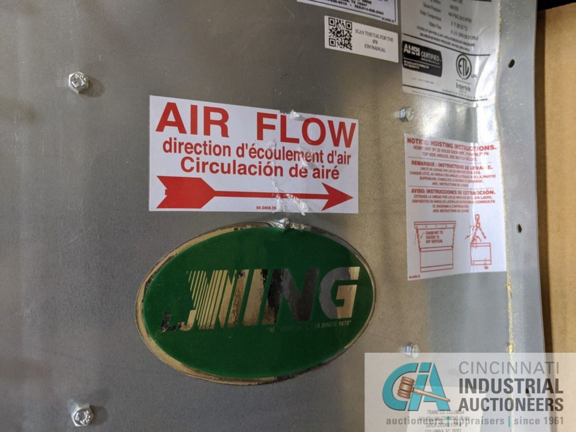 INDUSTRIAL ENGINEERING GAS / WATER HEAT EXCHANGERS - Image 6 of 7
