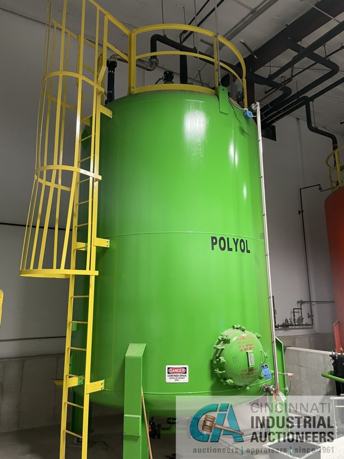****HENNECKE POLYURETHANE TECHNOLOGY BULK SYSTEM PROJECT P0004 (K-5658), 7,500 GALLON POLYOL AND - Image 2 of 34